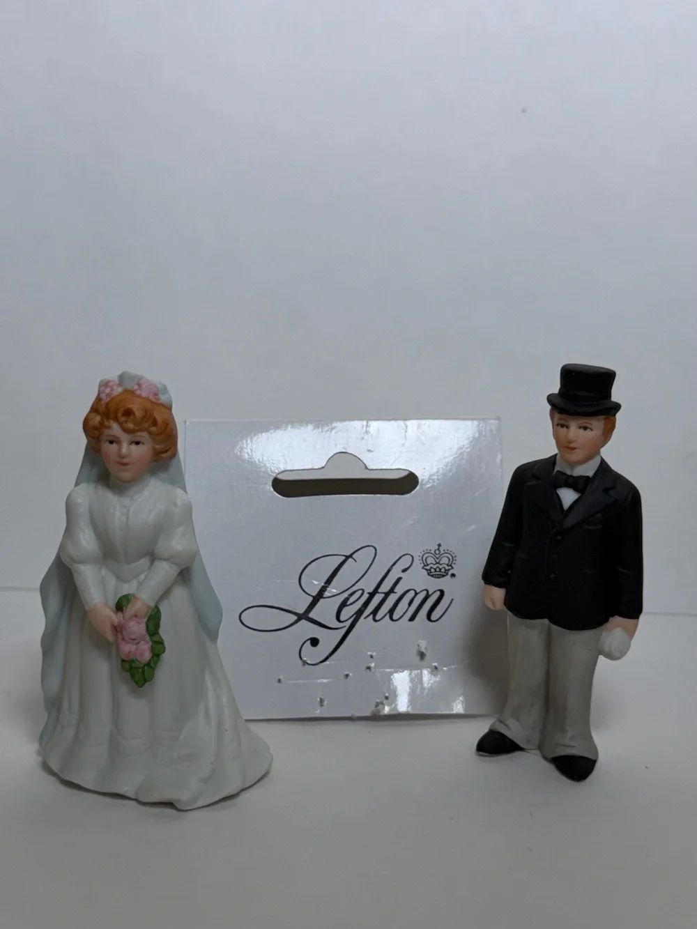 Lefton 1993 Wedding Cake Bride & Groom